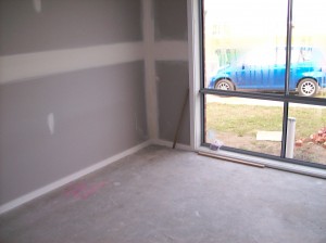 Skirting in Main Bedroom